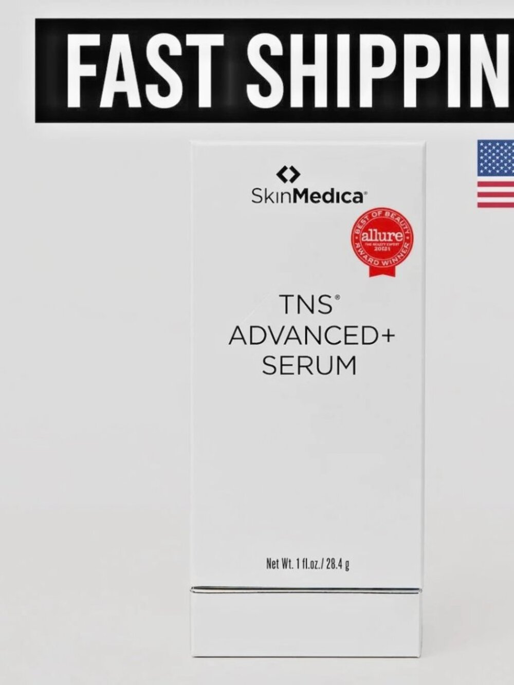 SkinMedica TNS Advanced+ Serum 1 oz / 30mL – New Sealed – Exp 2027